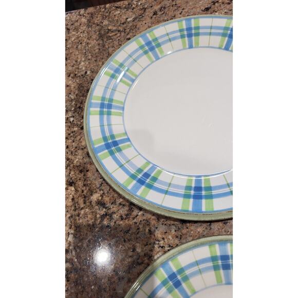 No longer available Lenox SOUTHERN GATHERINGS Plaid Dinner Plate 11 1/4" Diamete - Picture 7 of 7